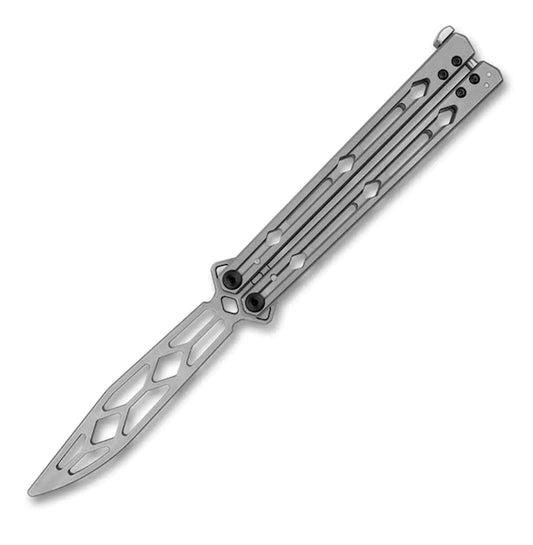 Summit Steel - Premium Lucha Trainer Balisong Butterfly Knife Stainless Steel