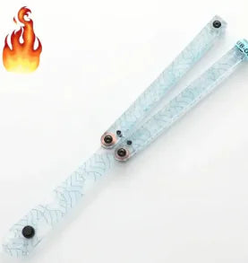 Summit Steel - Flipper Trainer Knife - Plastic Butterfly Practice Knife